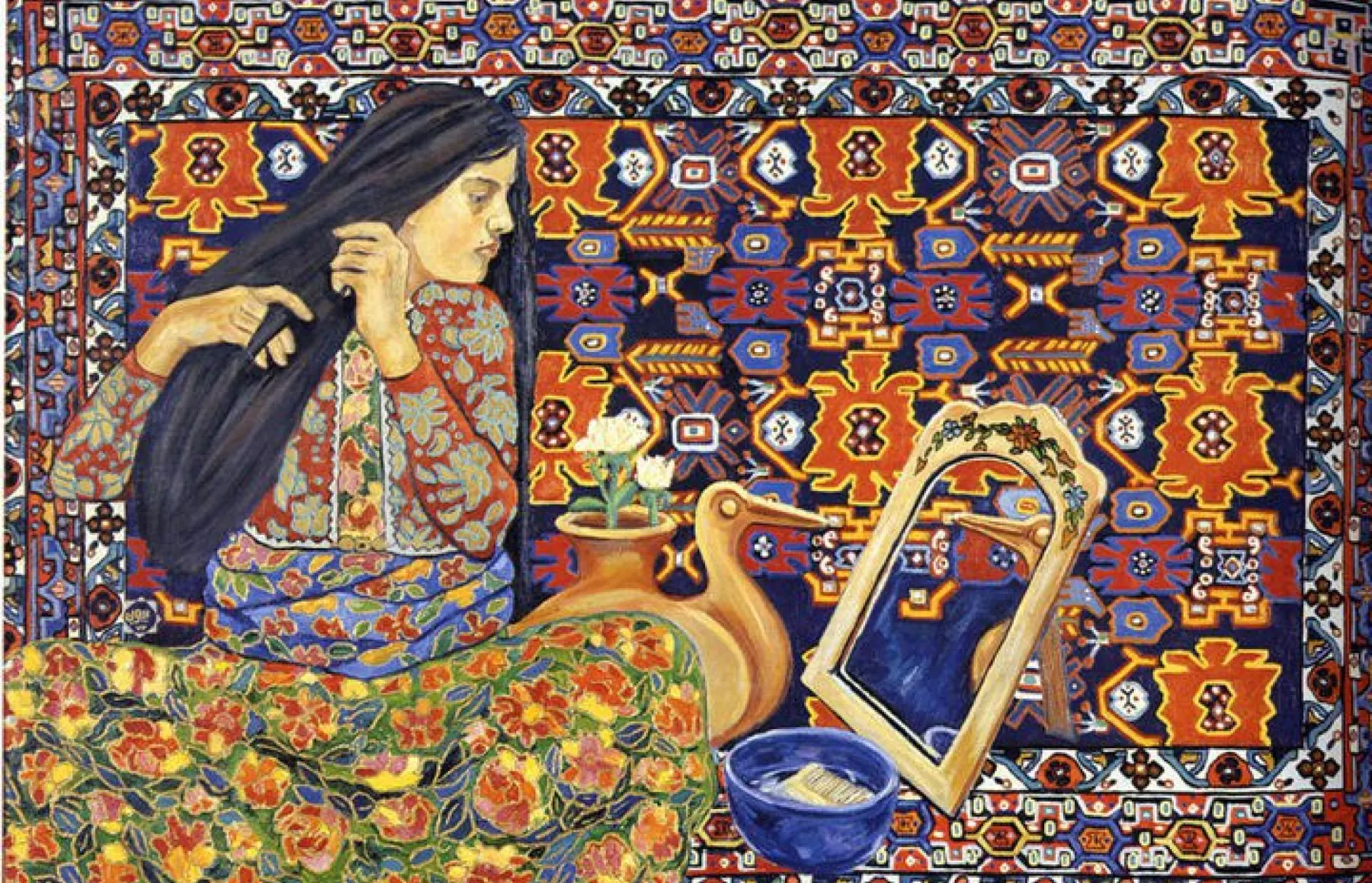 Painting 1 by Dr. Fardin Sadegh Ayoubi