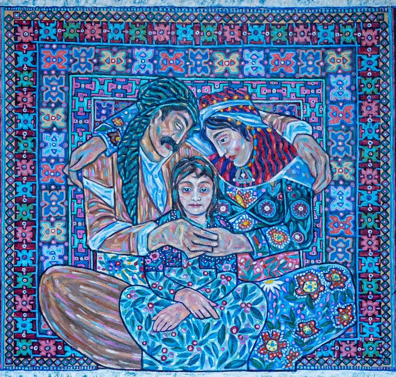 Painting 18 by Dr. Fardin Sadegh Ayoubi