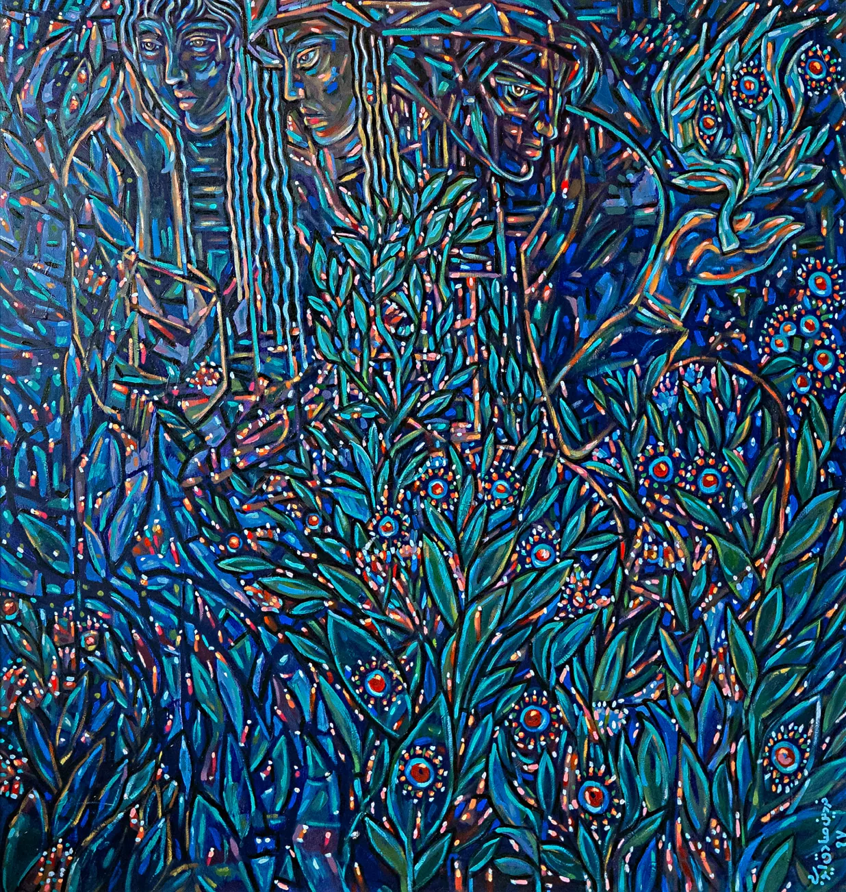 Painting 2 by Dr. Fardin Sadegh Ayoubi